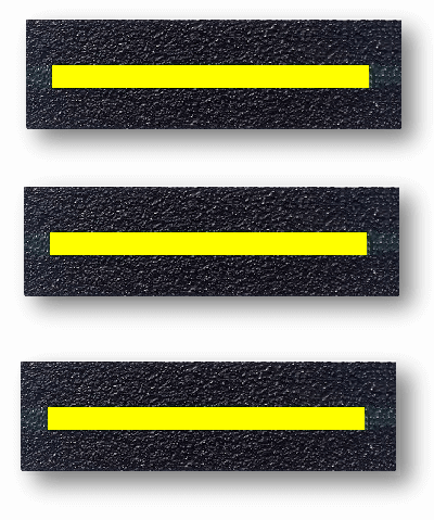 ترمزپلهالیافی متال ترمز پله با خط زرد